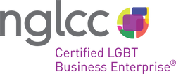 NGLCC National Gay and Lesbian Chamber of Commerce Certified Business Enterprise LGBTQ LGBT Business Gay Owned Business