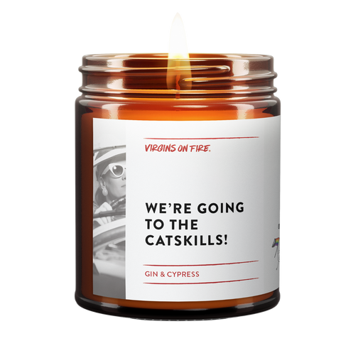 We're Going To The Catskills Gin Cypress Candle Handmade in Brooklyn ...