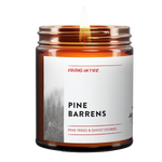 Pine Barrens Candle from Virgins On Fire Candle Co.